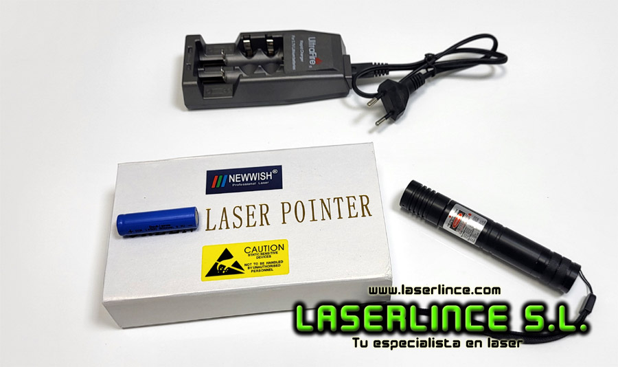 02 Puntero laser infrarrojo NewWish 500mW 980nm
